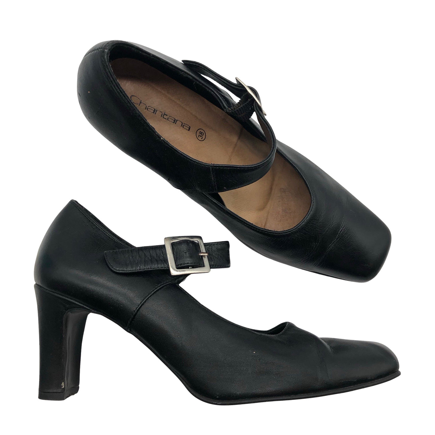 Unisex Chantana - High heels, size 38 - Black (1)