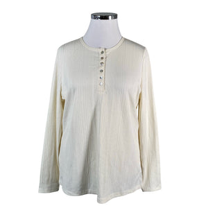 Unisex Lindex - Tricot shirt, size 52 - Natural white (1)