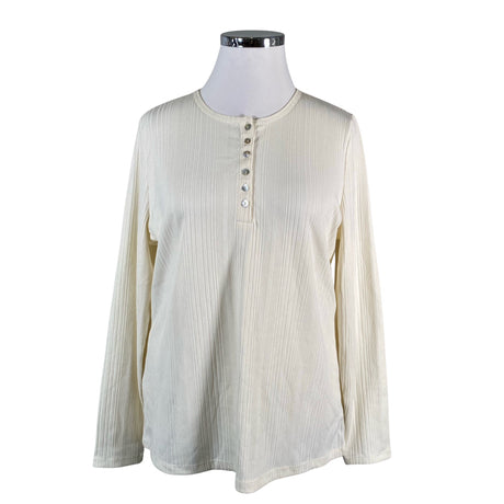 Unisex Lindex - Tricot shirt, size 52 - Natural white ()