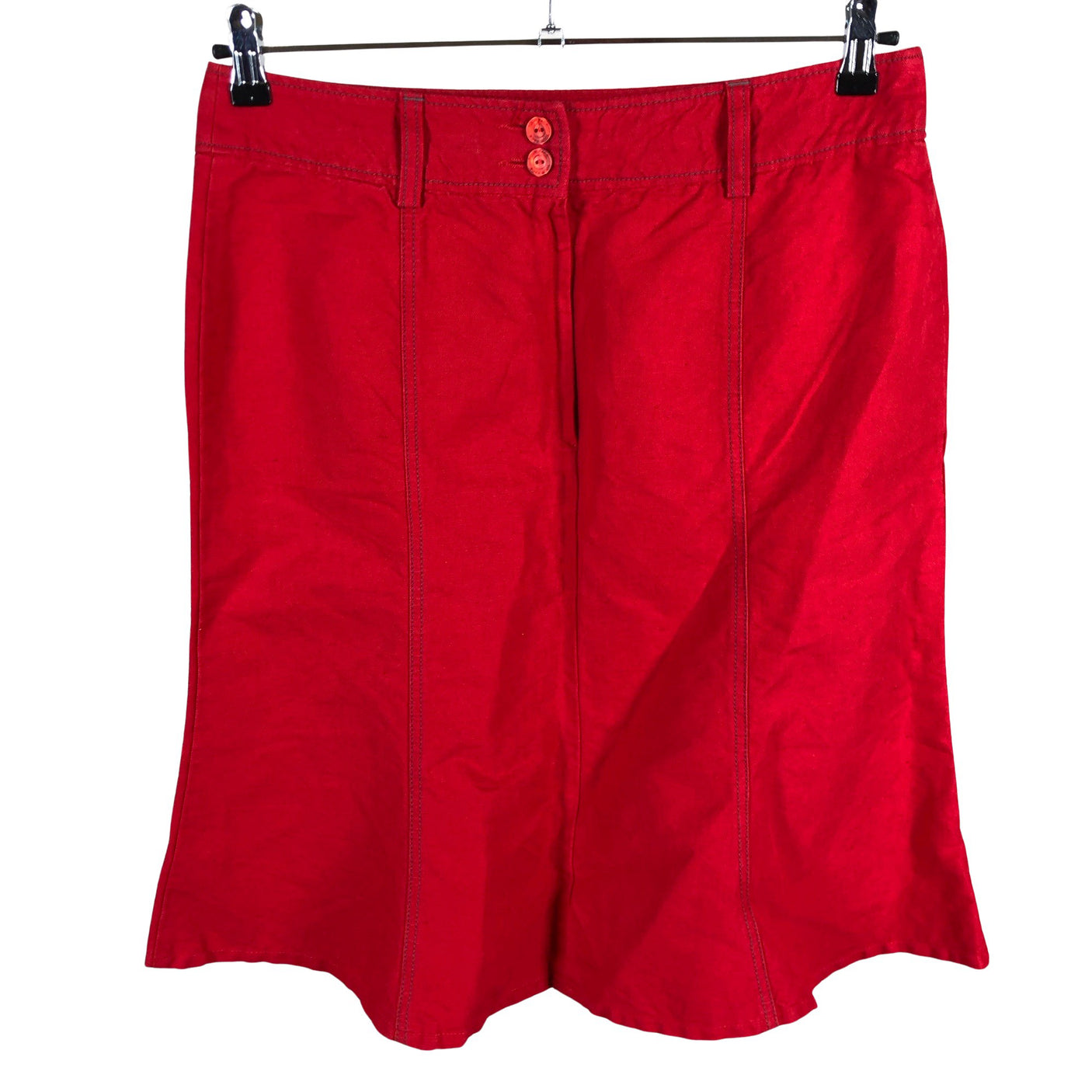 Unisex Your Face - Fabric skirt, size 42 - Red (1)