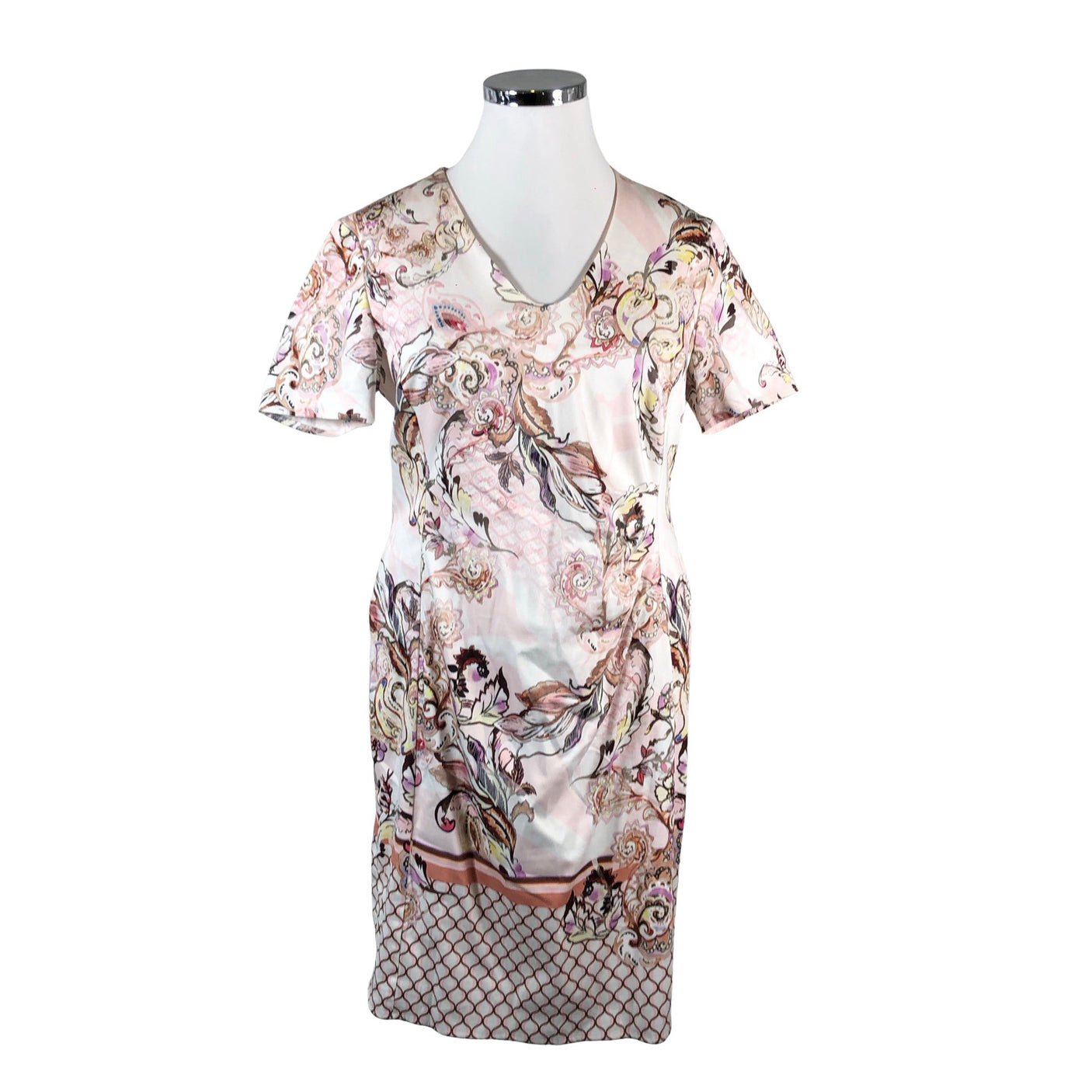 Unisex Gerry Weber - Sheath dress, size 44 - Light pink (1)