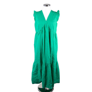 Unisex Culture - Maxi dress, size 42 - Green (1)