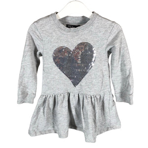 Unisex TEX - Sweatshirt dress, size 92 - 98 - Gray (1)