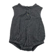 Unisex Turtledove London - Sleeveless bodysuit, size 80 - 86 - Black ()