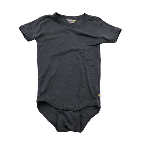 Unisex Joha - Sleeveless bodysuit, size 86 - 92 - Gray ()