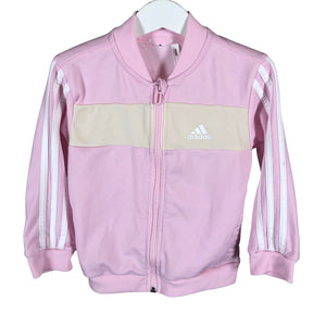 Unisex Adidas - Track jacket, size 86 - 92 - Light pink (1)