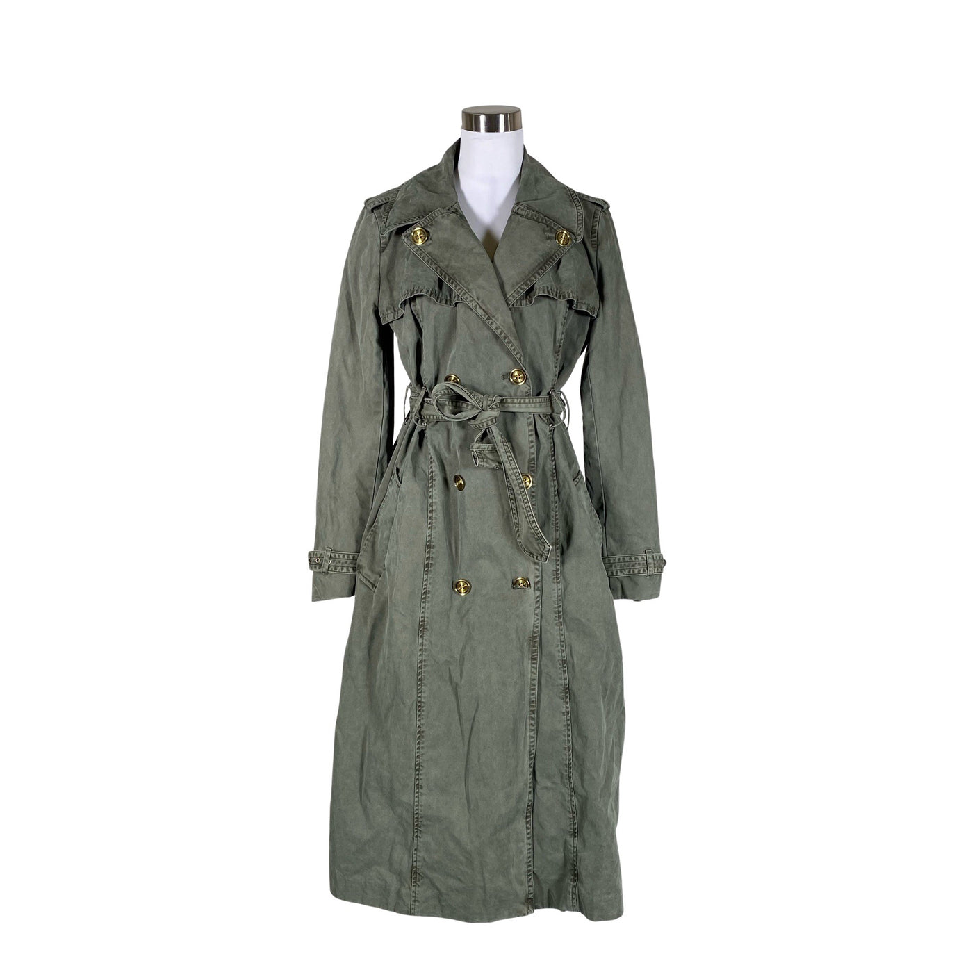 Unisex Michael Kors - Trench coat, size 40 - Green (1)