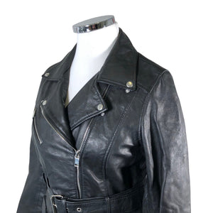Unisex Le Temps des Cerises - Leather jacket, size 42 - Black (2)