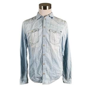 Unisex Pepe Jeans - Denim shirt, size L - Light blue (1)