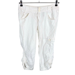 Unisex DKNY - Capri pants, size 38 - White (1)