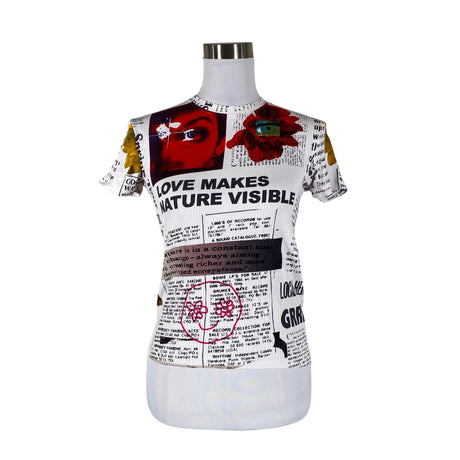 Unisex Desigual - T-shirt, size 40 - White ()