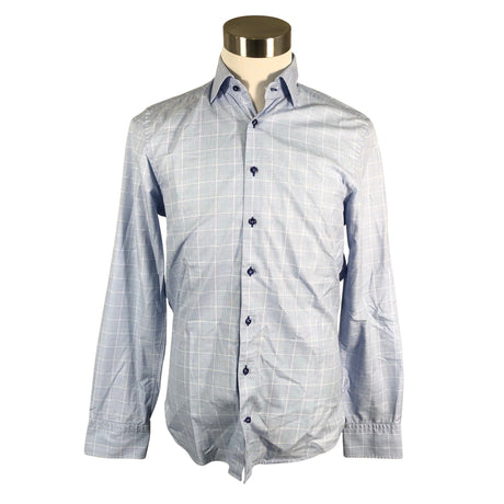 Unisex Stenströms - Collared shirt, size S - Light blue ()