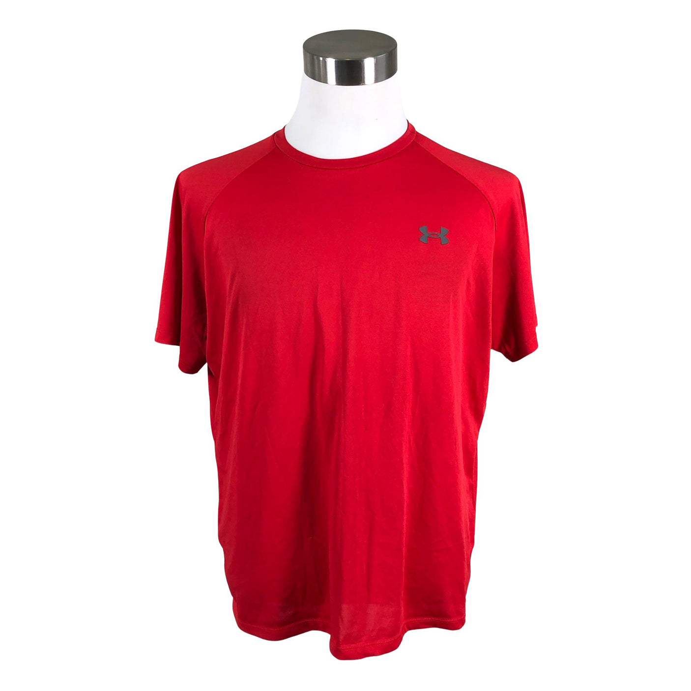 Unisex Under Armour - Sports shirt, short sleeve, size L - Red (1)
