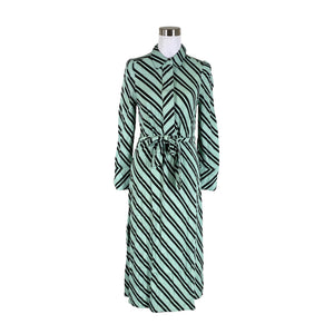 Unisex Selected - Schiffon dress, size 36 - Green (1)