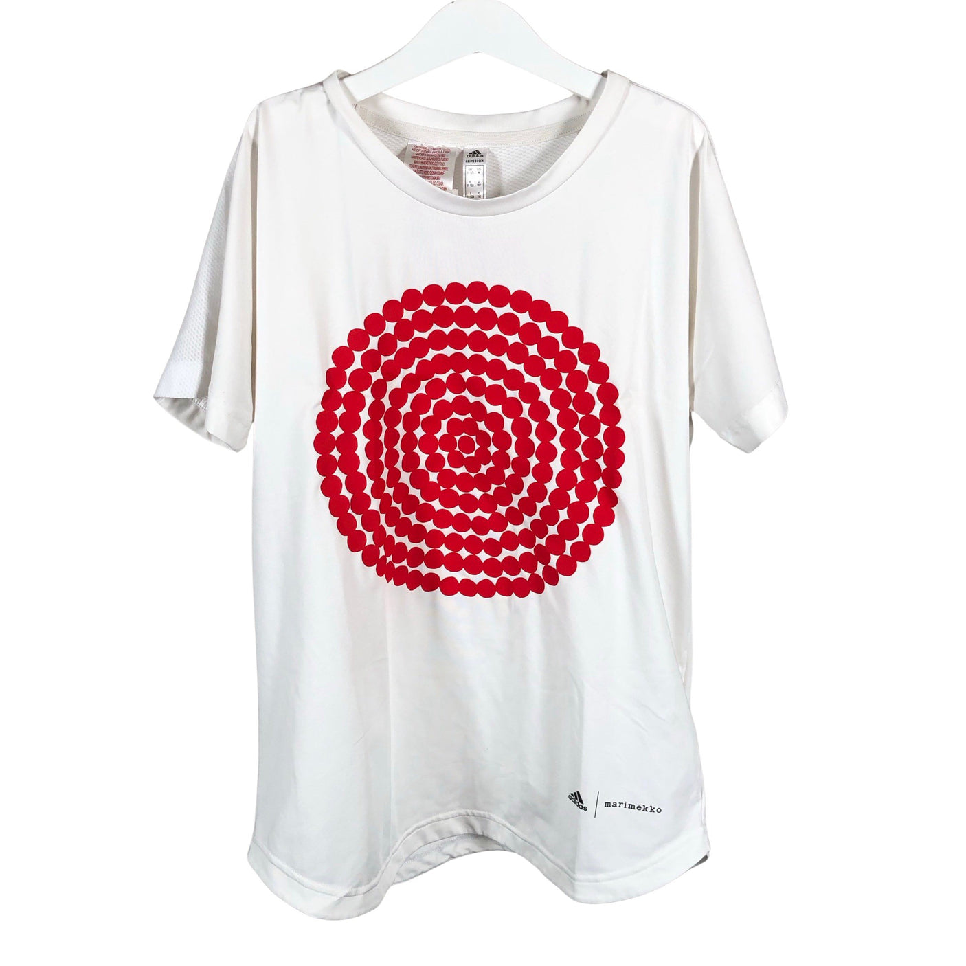 Unisex Adidas - Sports shirt, short sleeve, size 146 - 152 - Red (1)