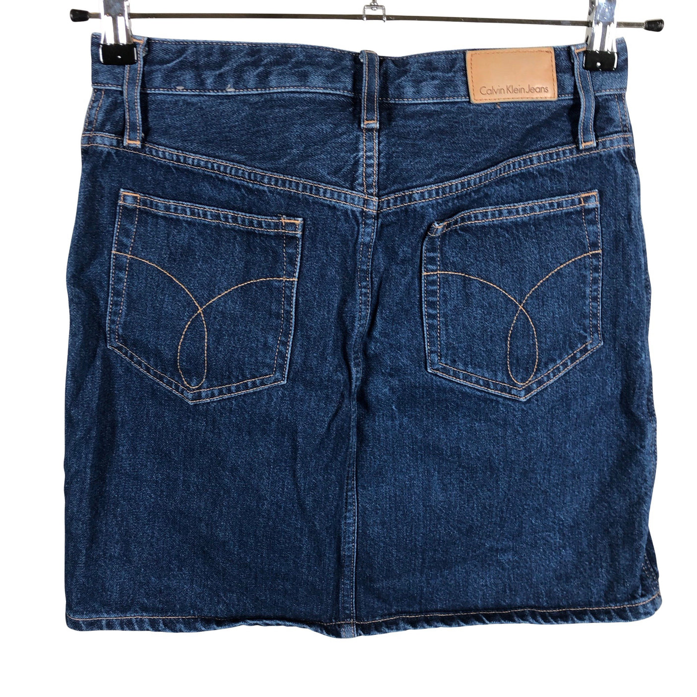 Unisex Calvin Klein Jeans - Denim skirt, size W27 - Blue (2)