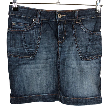 Unisex s.Oliver - Denim skirt, size 36 - Blue ()