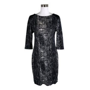 Unisex Your Face - Tricot dress, size 38 - Black (1)
