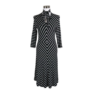 Unisex Jumperfabriken - Tricot dress, size 36 - Black (1)