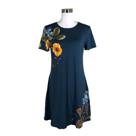 Unisex Desigual - Tricot dress, size 38 - Blue ()