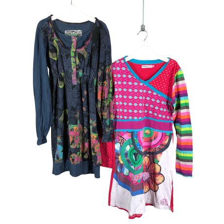 Unisex Desigual - Tricot dress, size 158 - 164 - Pink ()