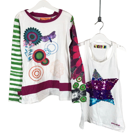 Unisex Desigual - Tricot shirt, size 146 - 152 - White ()