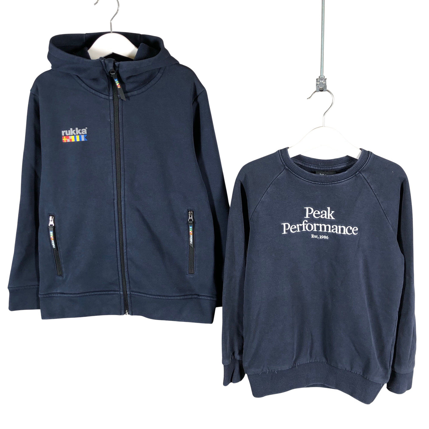 Unisex Rukka - Hoodie, size 122 - 128 - Blue (1)