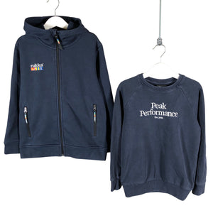 Unisex Rukka - Hoodie, size 122 - 128 - Blue (1)
