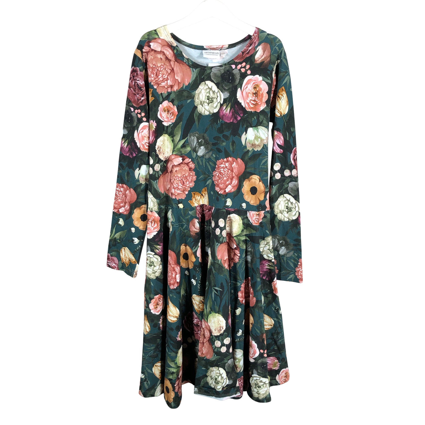 Unisex Versonpuoti - Tricot dress, size 152 - 158 - Green (1)