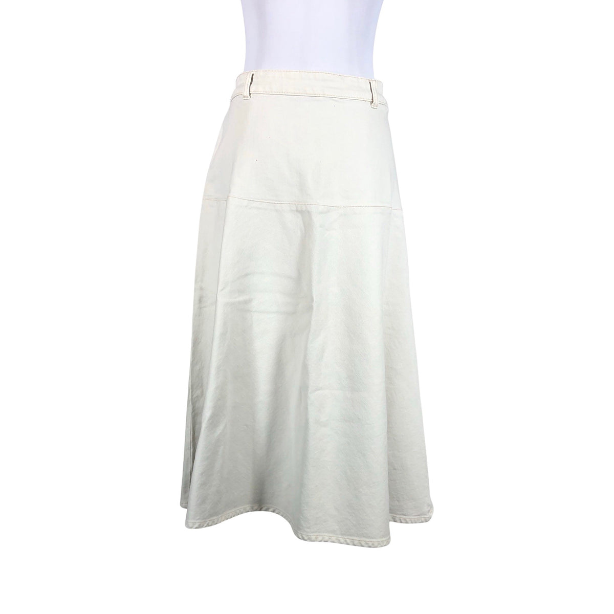 Unisex Closed - Denim skirt, size W30 - Natural white (2)