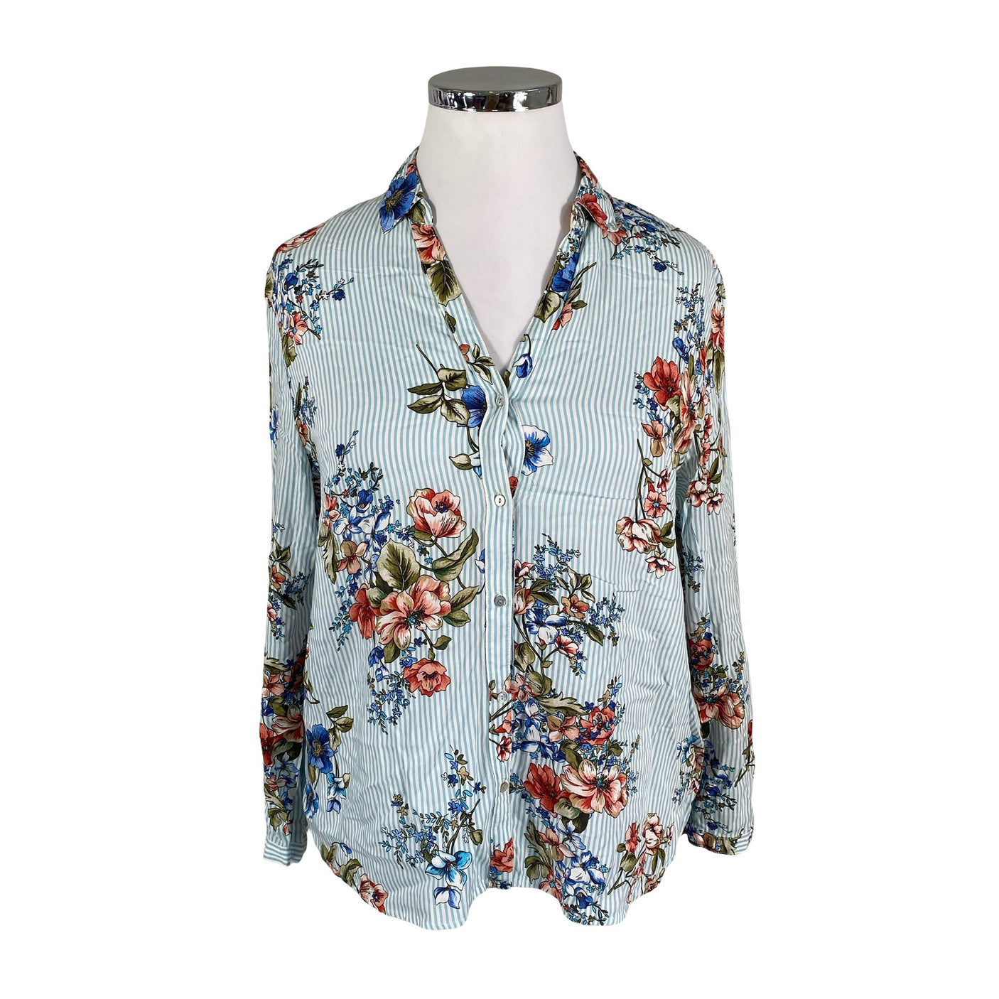 Unisex Esprit - Blouse, size 42 - Light blue (1)