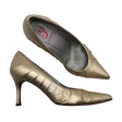 Unisex Sara Navarro - Evening high heels, size 37 - Gold ()