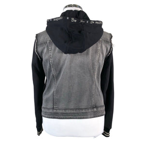 Unisex Desigual - Denim jacket, size 44 - Gray (2)