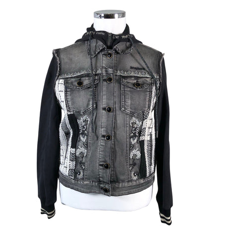 Unisex Desigual - Denim jacket, size 44 - Gray ()
