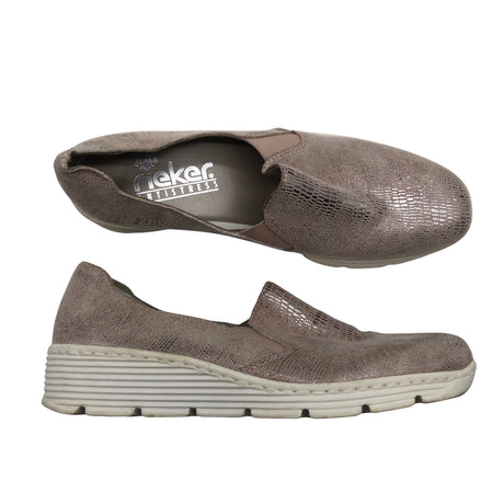 Unisex Rieker - Walking shoes, size 40 - Gold ()