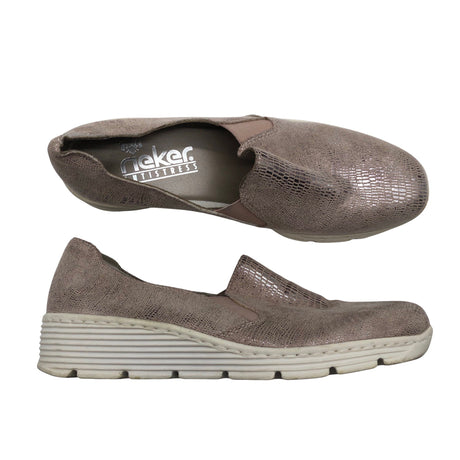 Unisex Rieker - Walking shoes, size 40 - Gold ()