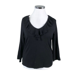 Unisex Lauren Ralph Lauren - Tricot shirt, size 42 - Black (1)
