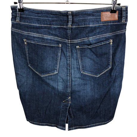 Unisex Esprit - Denim skirt, size W30 - Black (2)
