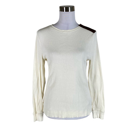 Unisex Lauren Ralph Lauren - Tricot shirt, size 40 - Natural white ()