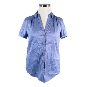 Unisex Esprit - Short-sleeved blouse, size 42 - Blue (1)