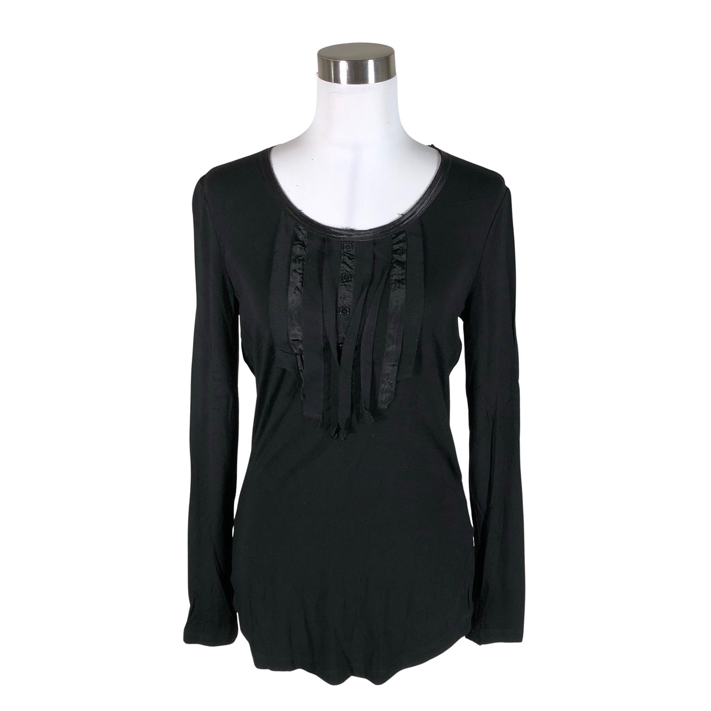 Unisex Part two - Tricot shirt, size 40 - Black (1)