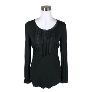 Unisex Part two - Tricot shirt, size 40 - Black (1)