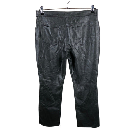 Unisex Marks&Spencer - Leather pants, size 42 - Black (2)