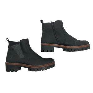 Unisex Rieker - Ankle boots, size 39 - Black (1)