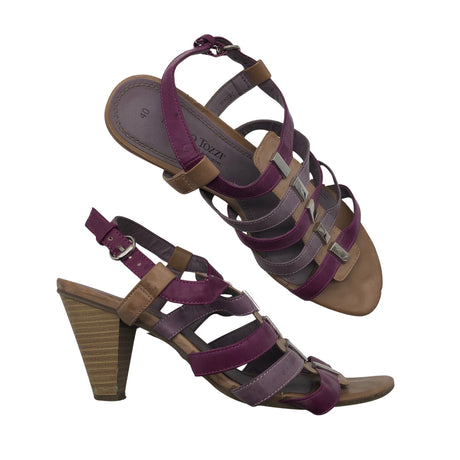 Unisex Marco Tozzi - Heeled sandals, size 40 - Violet ()