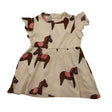 Unisex Mini Rodini - Tricot dress, size 68 - 74 - Beige ()