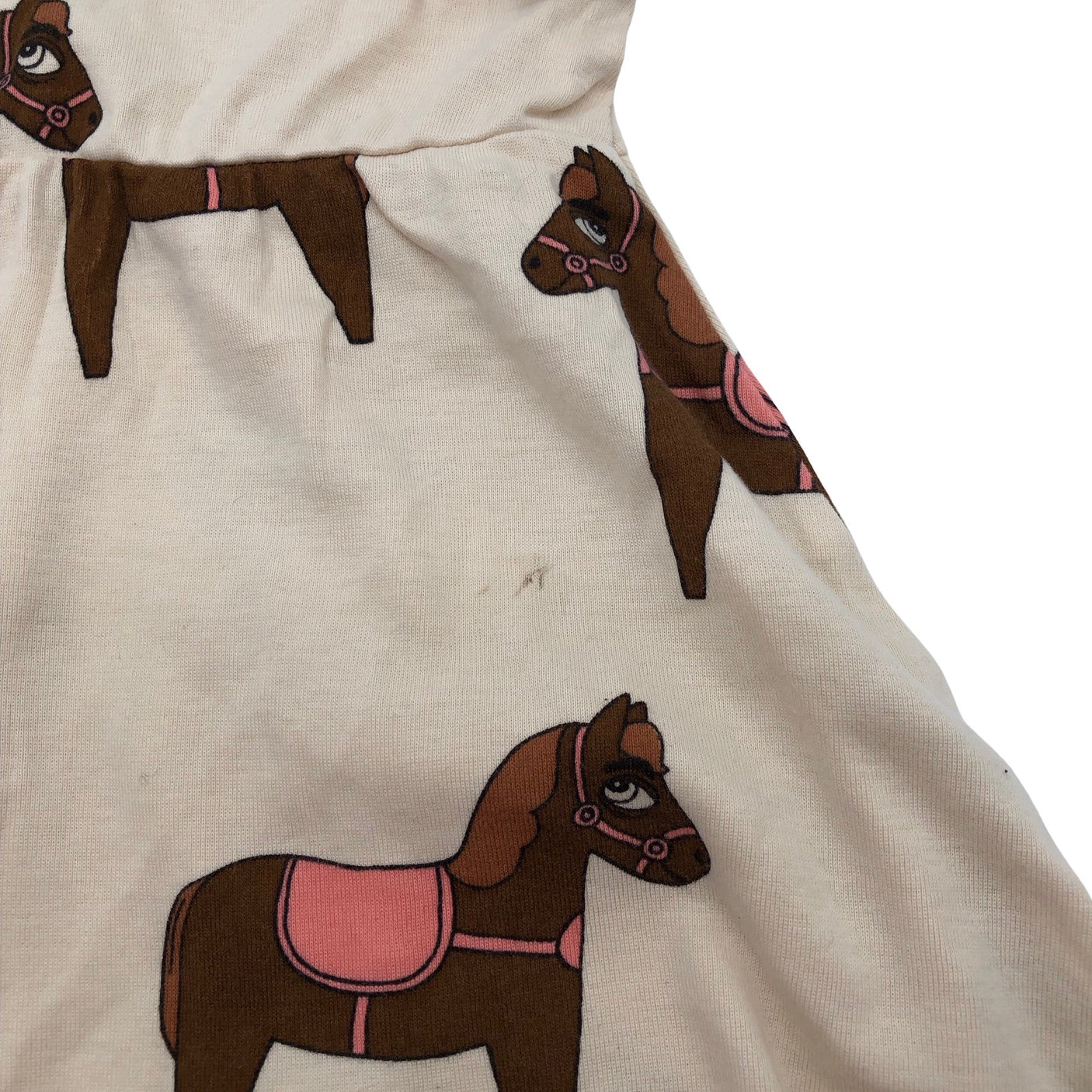 Unisex Mini Rodini - Tricot dress, size 68 - 74 - Beige (3)