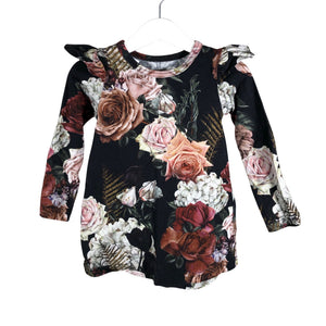 Unisex Poppaduu - Tricot dress, size 92 - 98 - Black (1)