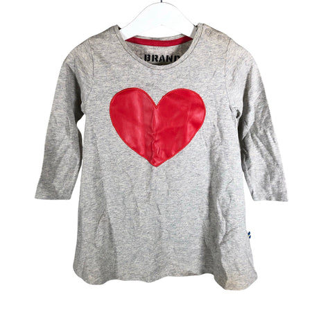 Unisex The Brand - Tricot dress, size 80 - 86 - Gray ()