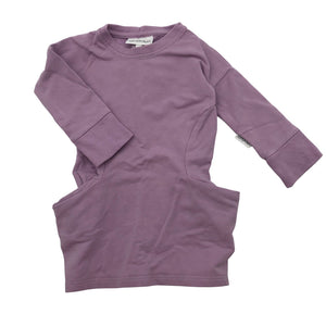 Unisex Gugguu - Sweatshirt dress, size 74 - 80 - Violet (1)